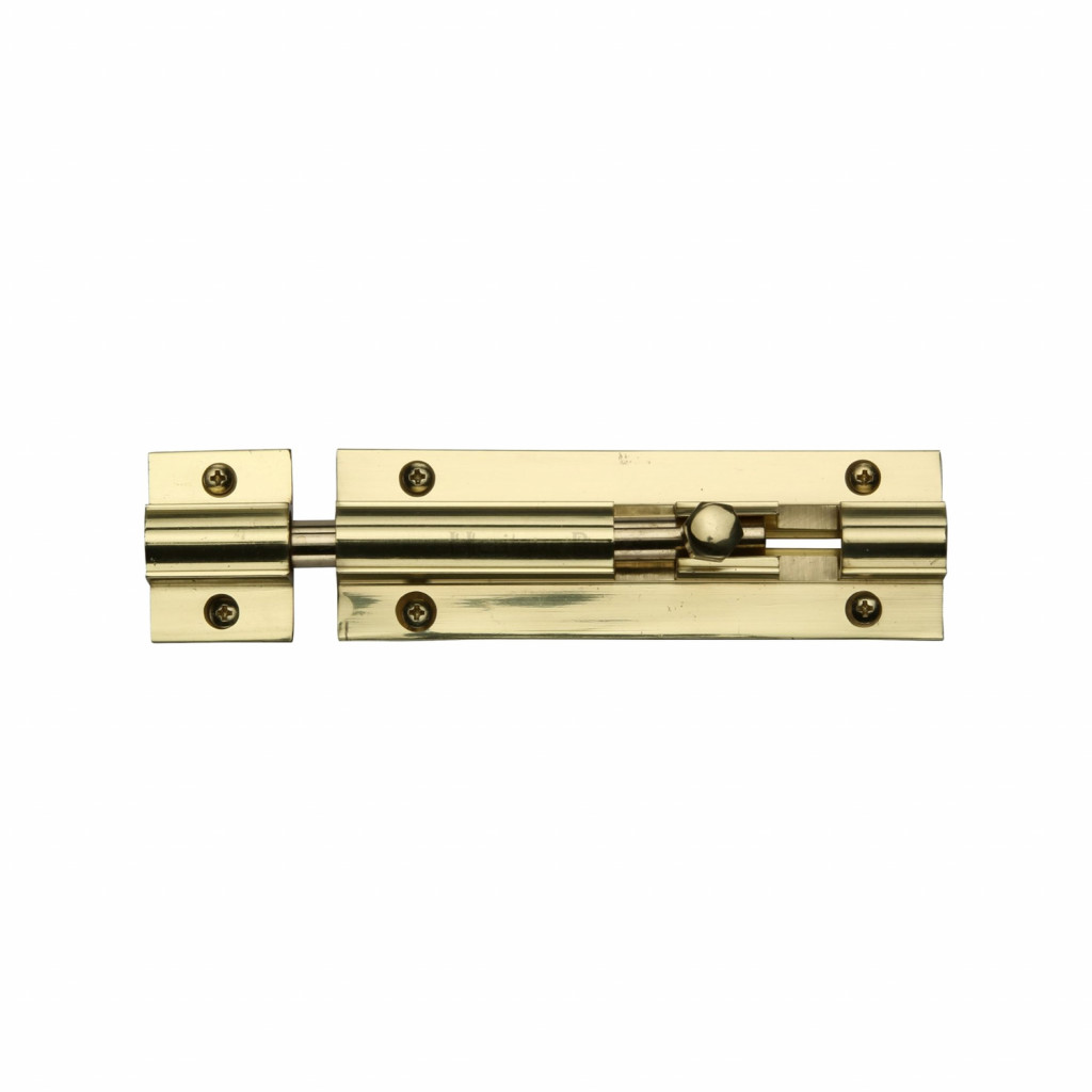 M Marcus Heritage Brass Door Bolt Straight 50.8mm